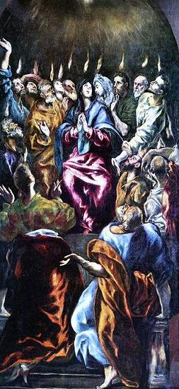 Ausgiebung des Hl. Geistes, El Greco